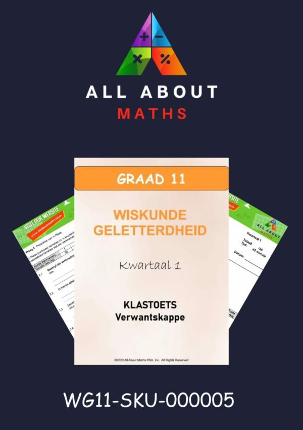 Grade 11 - WG - Klastoets:  Verwantskappe