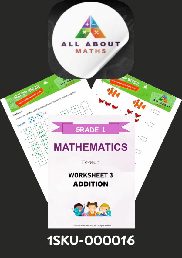 Grade 1 Term 1 Addition Worksheet (2025 Edition)