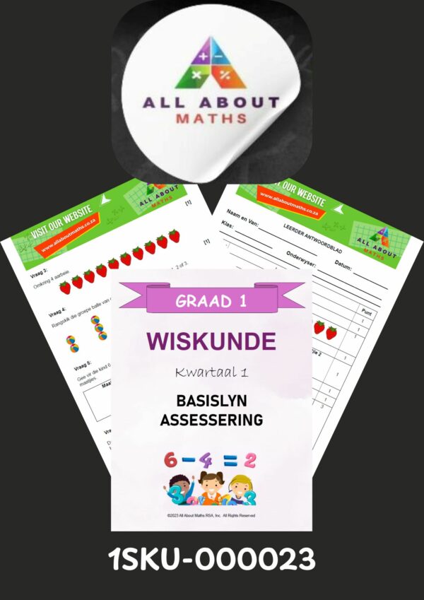 Graad 1 Kwartaal 1 Basislyn Assessering (2025 Uitgawe)