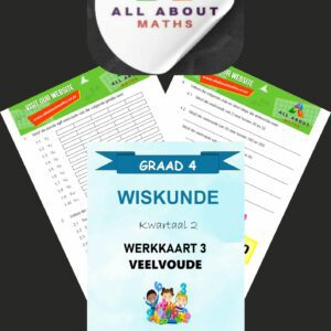 Graad 4 Wiskunde Werkkaart Kwartaal 2 – Veelvoude