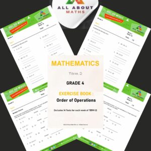 Grade 4 Term 2 Order of Operations Exercise Book