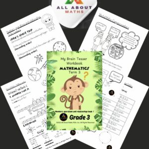 My Brain-Buster Maths Practice Book – Grade 3 Term 3