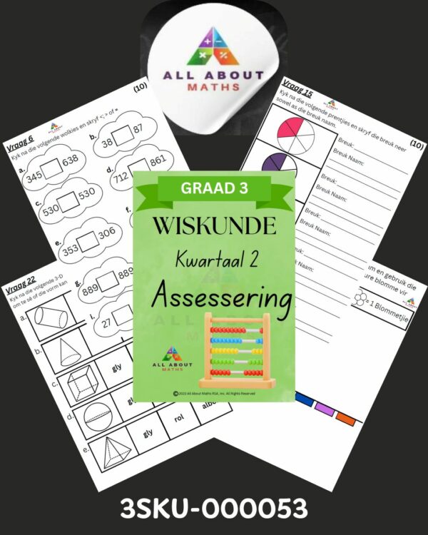 Graad 3 Kwartaal 2 Wiskunde Assessering