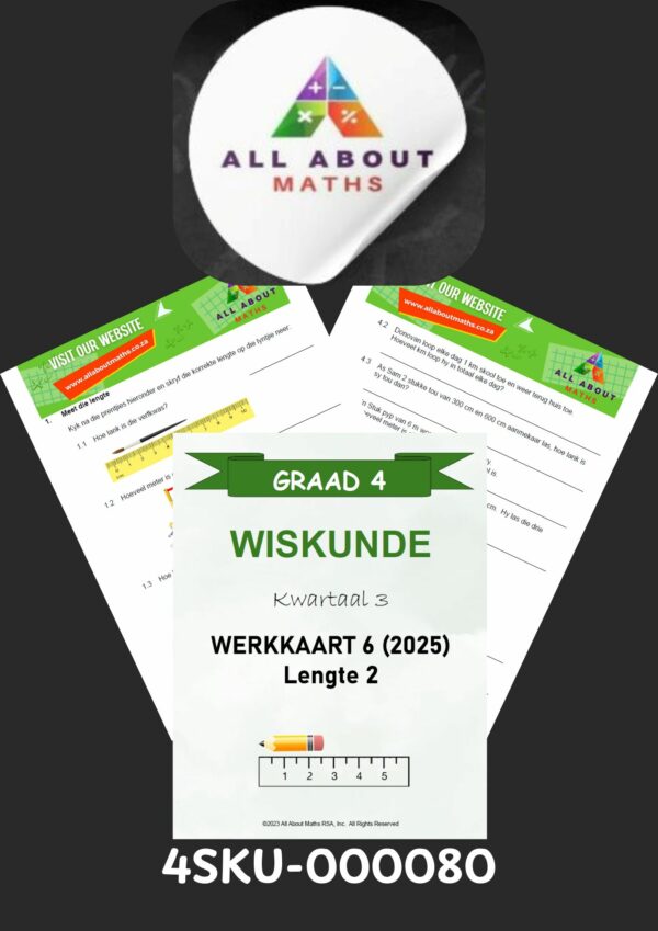 Graad 4 Werkkaart: Lengte Deel 2 – Kwartaal 3