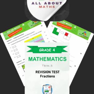 Grade 4 Revision Test – Fractions (Term 3) | CAPS-Aligned Mathematics